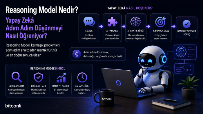 Reasoning Model Nedir? Yapay Zekâ Adım Adım Düşünmeyi Nasıl Öğreniyor?